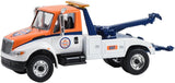 1:64 International Durastar 4400 Tow Truck -- Gulf Oil -- Greenlight