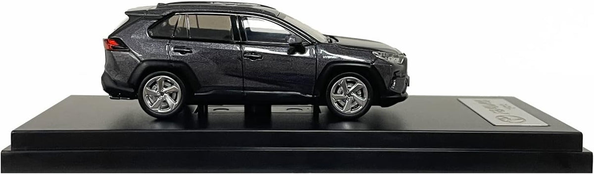 1:64 Toyota Rav 4 Hybrid -- Heavy Metallic Grey -- LCD Models