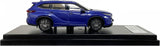 1:64 Toyota Highlander -- Blue -- LCD Models
