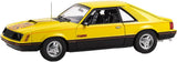 1:18 1979 Ford Mustang Cobra Fastback -- Yellow --  Greenlight