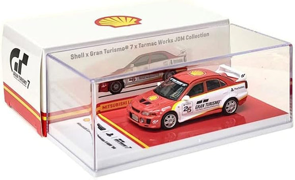 1:64 Mitsubishi Lancer Evo V GSR -- Shell x Gran Turismo 7 -- Tarmac Works