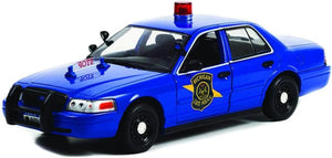 1:24 2008 Ford Crown Victoria "Michigan State" Police Car -- Greenlight