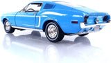 1:18 1968 Ford Mustang Fastback - Rainbow of Colours - Sierra Blue -- Greenlight