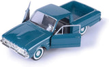 1:24 1960 Ford Falcon Ranchero Pickup -- Blue -- MotorMax