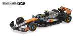 1:64 2025 Lando Norris -- British GP Winner - #4 McLaren MCL39 -- Minichamps F1