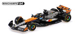 1:64 2025 Oscar Piastri -- British GP 2nd Place - #81 McLaren MCL39 -- Minichamps F1