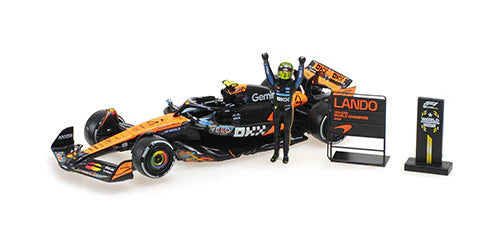 1:64 2025 Lando Norris -- World Champion -- #4 McLaren MCL39 -- Minich