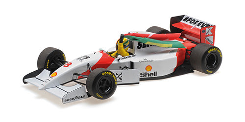 Ayrton Senna MINICHAMPS　F1カー 1/18スケール Pre-Order) 1:18 2024 Ayrton Senna Tribute -- Sebastian Vettel -- McLa