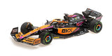 1:18 2022 Daniel Ricciardo -- Singapore GP -- McLaren MCL36 -- Minichamps F1