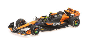 (Pre-Order) 1:43 2024 Lando Norris -- Miami GP Winner -- #4 McLaren MCL38 -- Minichamps F1