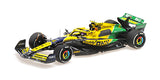 1:43 2024 Lando Norris -- Monaco (Senna Tribute) -- #4 McLaren -- Minichamps F1