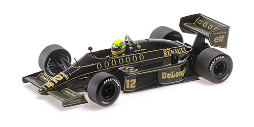 1:18 1986 Ayrton Senna (Dirty Version) -- Lotus 98T -- Minichamps F1