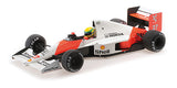 (Pre-Order) 1:12 1990 Ayrton Senna -- World Champion -- McLaren MP4/5B -- Minichamps F1