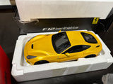 1:18 Ferrari F12 Berlinetta -- Yellow -- Hot Wheels X5475