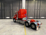 1:50 Kenworth W900 SAR Aerodyne -- Red/Red w/Alloy Wheels -- Iconic Replicas Truck