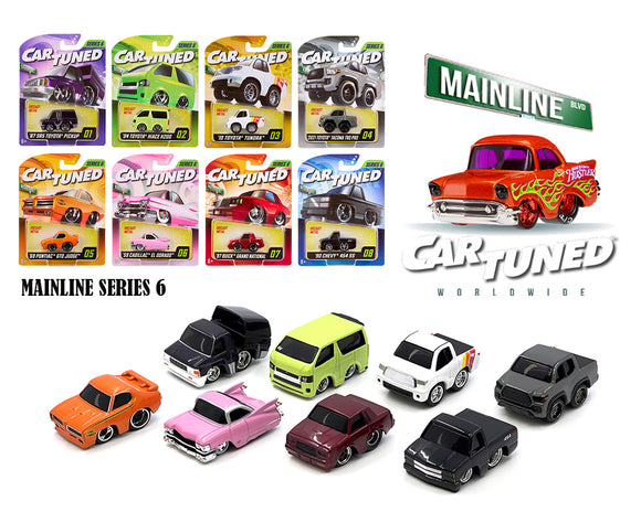 1:64 (8-Piece Set) Mainline Series 6 Assortment -- SEALED BOX -- CarTuned