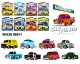 1:64 (8-Piece Set) Mainline Series 8 Assortment -- CarTuned