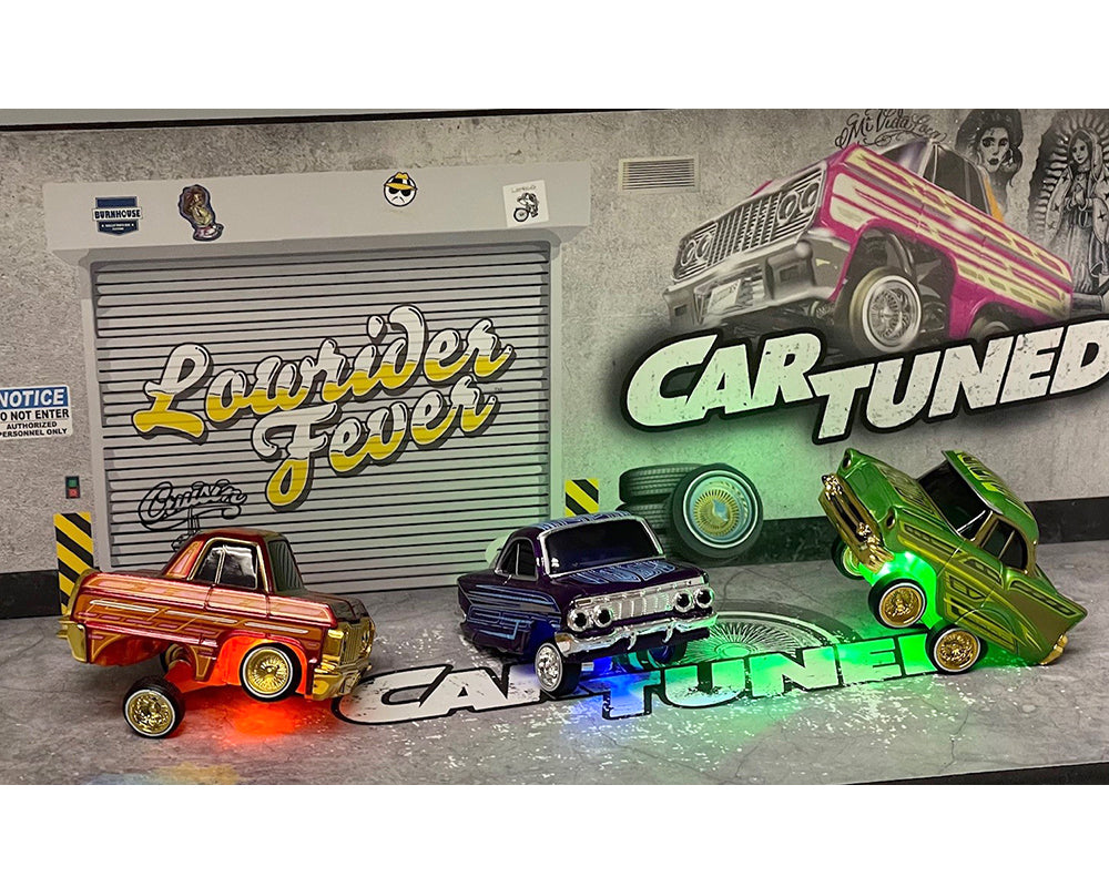 1:64 (8-Piece Set) Lowriders Show Glow Series 1 Assortment -- CarTuned