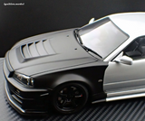 (Pre-Order) 1:18 Nissan Skyline NISMO R34 GT-R Z-tune -- Test 2004 Suzuka -- Ignition Model IG3638