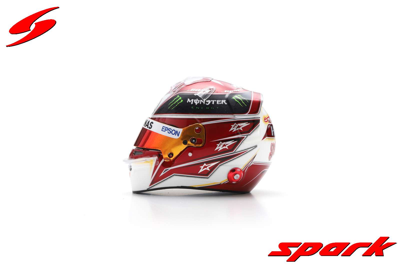 Spark 1/5 helmet Lewis Hamilton Abu Dhabi GP 2019 Edition Spark 1/5 helmet Lewis Hamilton Abu Dhabi GP 2019 Edition