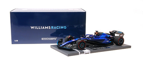 1:18 2023 Alexander Albon -- Bahrain GP -- Williams Racing FW45 -- Minichamps F1