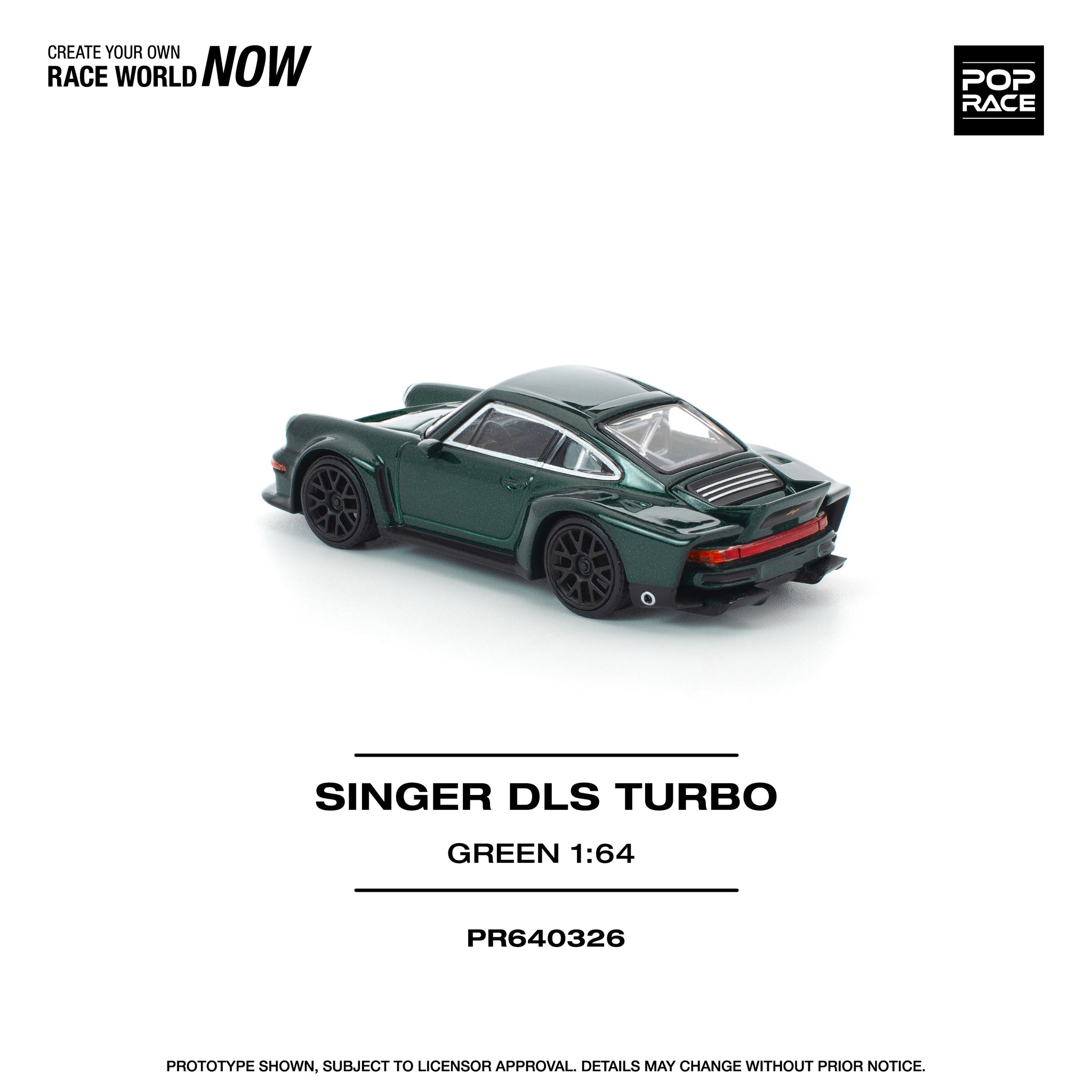 Pre-Order) 1:64 Singer DLS Turbo (Road) 