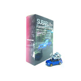 (Pre-Order) 1:64 Subaru Forester SG9 STI w/Car Camping Kit -- Blue -- Model-Model
