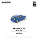 (Pre-Order) 1:64 Honda Civic (EG6) -- Captiva Blue -- Pop Race