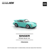 (Pre-Order) 1:64 Singer 964 (Porsche 911) -- Tiffany Blue -- Pop Race