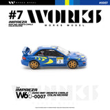 (Pre-Order) 1:64 1997 Monte Carlo Rally -- Colin McRae -- #3 Subaru Impreza WRC -- Works Model