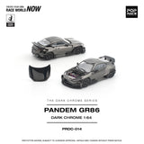 (Pre-Order) 1:64 Toyota GR86 PANDEM -- Dark Chrome Series -- Pop Race