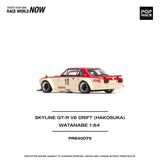 1:64 Nissan Skyline GT-R (KPGC10) Hakosuka V8 -- #10 Red/Cream -- Pop Race