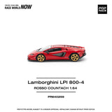 (Pre-Order) 1:64 Lamborghini Countach LPI-800 -- Rosso Red -- Pop Race
