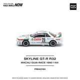 1:64 Nissan R32 Skyline GTR -- 1990 Macau Winner #23 Castrol -- Pop Race