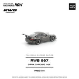 (Pre-Order) 1:64 RWB 997 -- Dark Chrome Series -- Pop Race Porsche 911