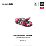 (Pre-Order) 1:64 Toyota Supra (A90) PANDEM -- Formula Drift - Valentina Piaz -- Pop Race