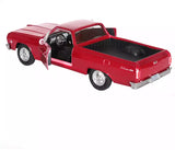 1:24 1965 Chevrolet El Camino -- Metallic Red -- Maisto