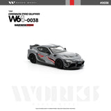 1:64 Toyota Supra A90 DarwinPRO -- Carbon Grey -- Works Model