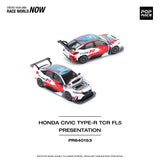 1:64 Honda Civic (FL5) Type R TCR -- Presentation Launch Livery -- Pop Race