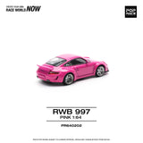 1:64 RWB 997 -- Pink -- Pop Race Porsche 911