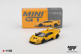 1:64 Lamborghini LB-Silhouette WORKS Murcielago GT -- Yellow -- Mini GT MGT01135