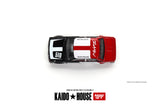 1:64 Datsun 510 Racing -- V1 Black/White/Red -- KaidoHouse x Mini GT