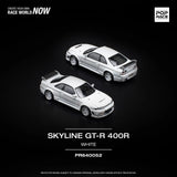 1:64 Nissan R33 Skyline GTR NISMO 400R -- White -- Pop Race