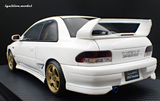 (Pre-Order) 1:18 Subaru Impreza WRX Type R STI Version V (GC8) -- White -- Ignition Model IG3553