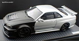 (Pre-Order) 1:18 Nissan Skyline NISMO R34 GT-R Z-tune -- Test 2004 Suzuka -- Ignition Model IG3638