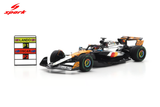 1:43 2025 Oscar Piastri -- British GP 2nd Place -- #81 McLaren MCL39 -- Spark F1