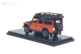 (Pre-Order) 1:64 Land Rover Defender 110 Adventure Edition 2015 -- Orange -- AR Box
