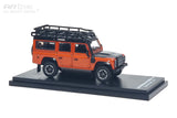 (Pre-Order) 1:64 Land Rover Defender 110 Adventure Edition 2015 -- Orange -- AR Box