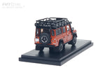 (Pre-Order) 1:64 Land Rover Defender 110 Adventure Edition 2015 -- Orange -- AR Box