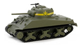 1:64 1943 M4 Sherman Tank WW2 US Army -- Greenlight